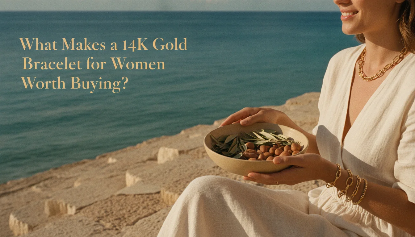 Illustration of What Makes a 14K Gold Bracelet for Women Worth Buying?