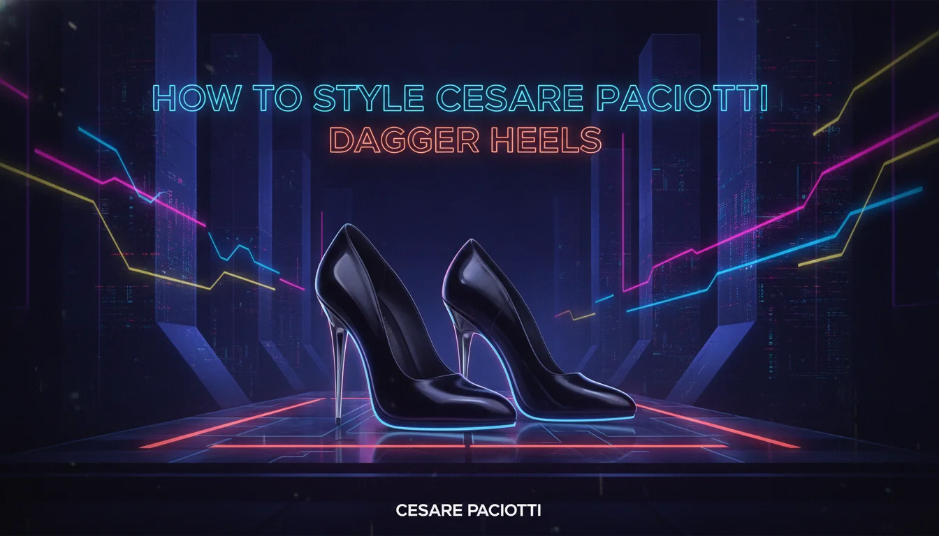 Concept illustration for How to Style Cesare Paciotti Dagger Heels