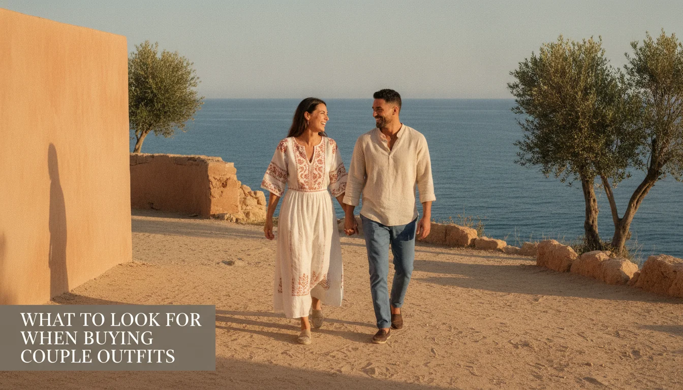 Visual guide to What to Look For When Buying Couple Outfits