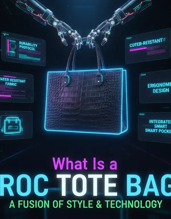 Illustration of What Is a Croc Tote Bag?