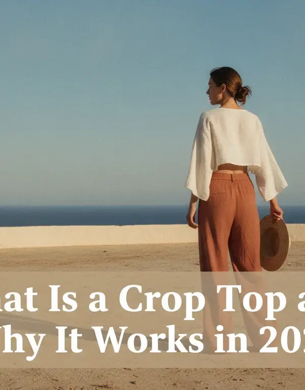 Illustration of What Is a Crop Top and Why It Works in 2026