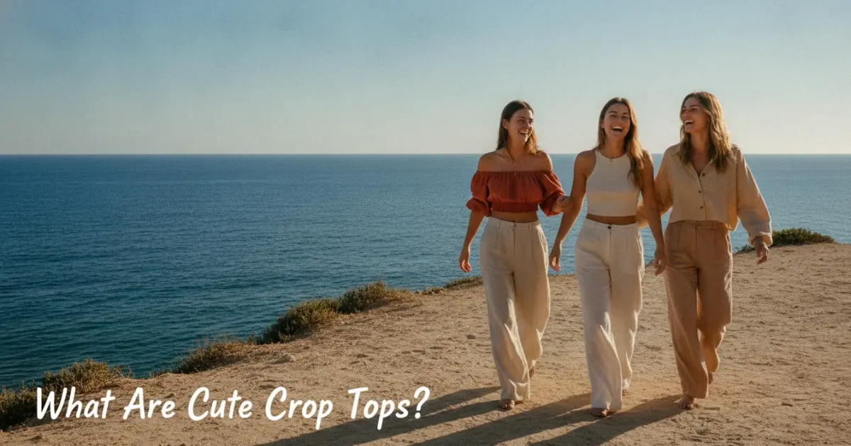 Illustration of What Are Cute Crop Tops?