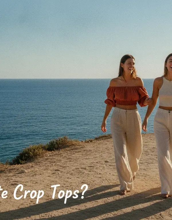 Illustration of What Are Cute Crop Tops?