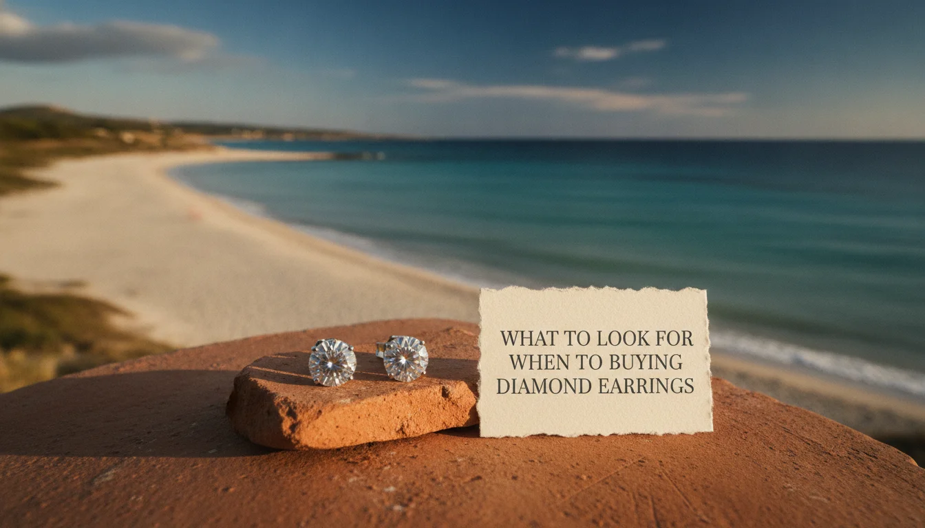 Concept illustration for What to Look For When Buying Diamond Earrings