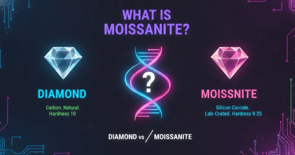 Illustration of What Is Moissanite?