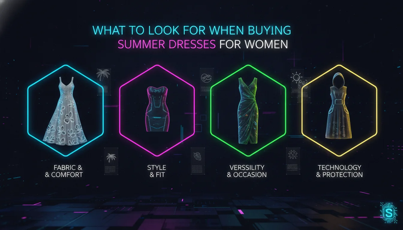 Concept illustration for What to Look for When Buying Summer Dresses