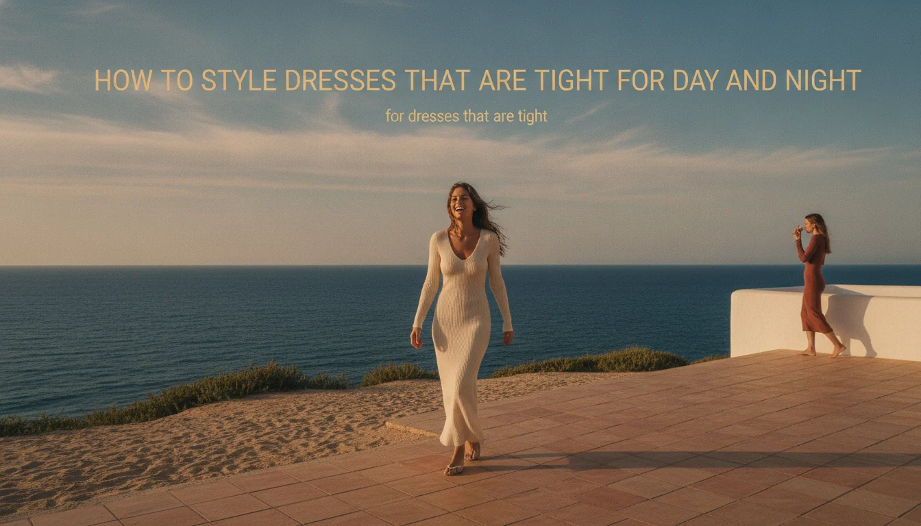 Concept illustration for How to Style Dresses That Are Tight for Day and Night