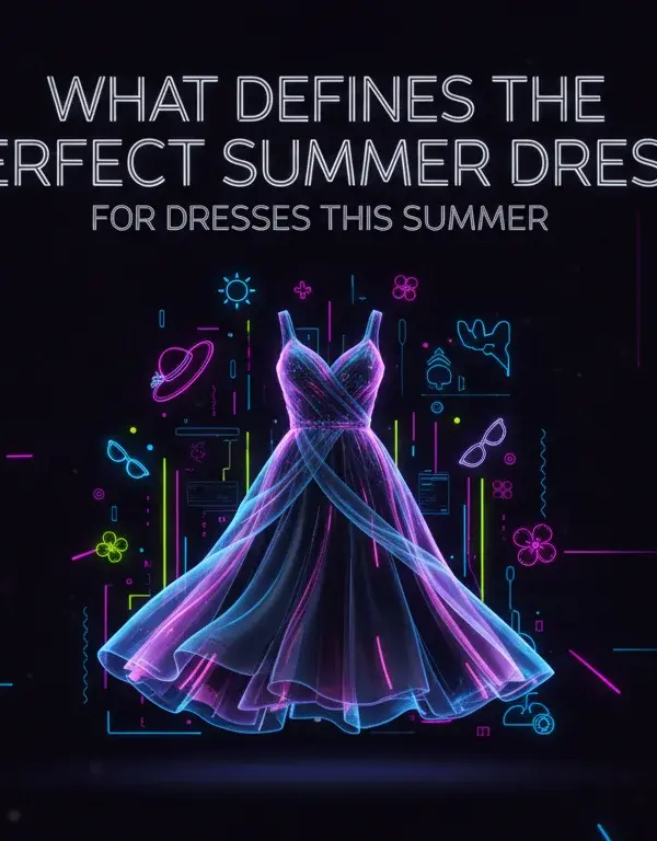 Illustration of What Defines the Perfect Summer Dress?