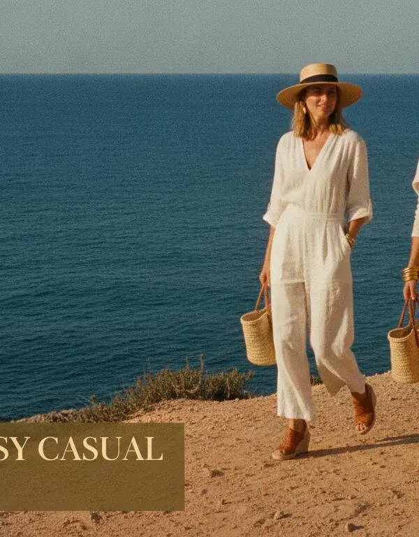 Illustration of What Is Dressy Casual for Women?