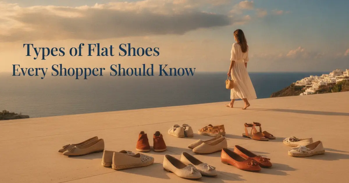 Illustration of Types of Flat Shoes Every Shopper Should Know