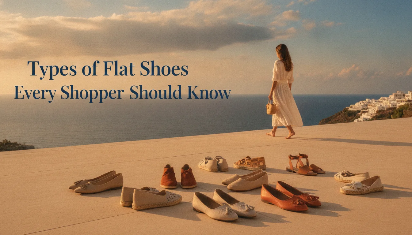 Illustration of Types of Flat Shoes Every Shopper Should Know