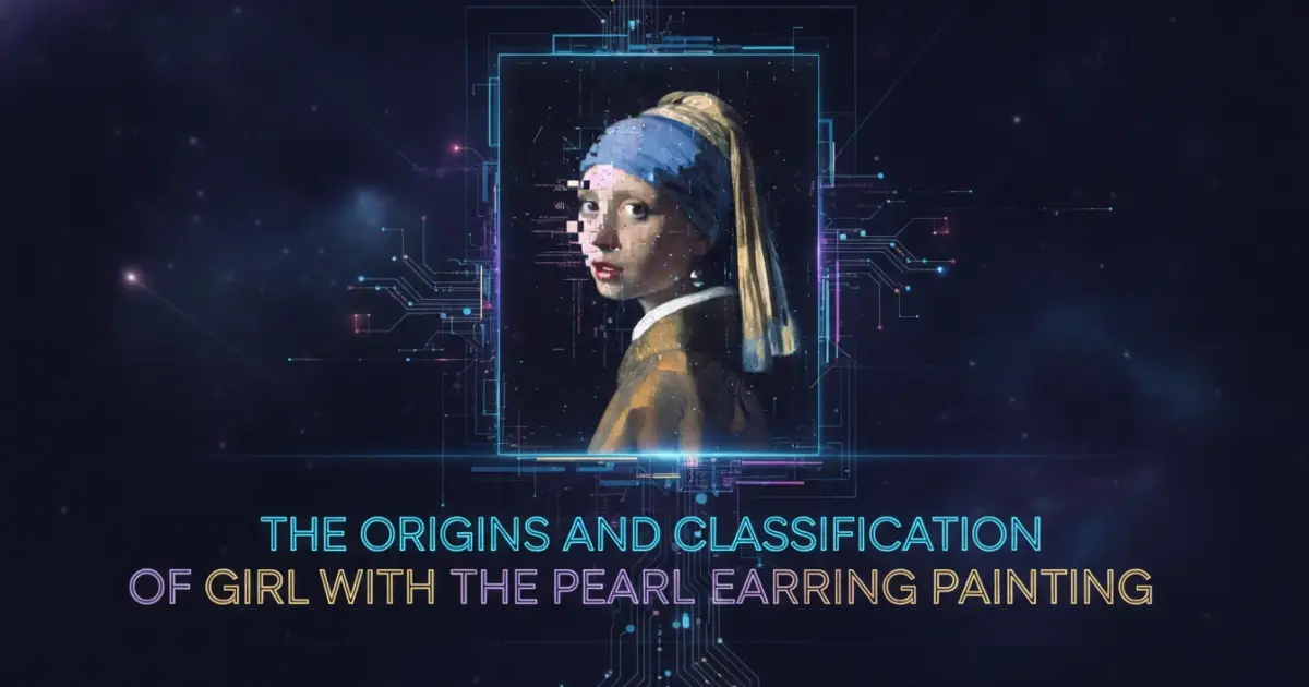 Illustration of 1. The Origins and Classification of the Girl with the Pearl Earring Painting