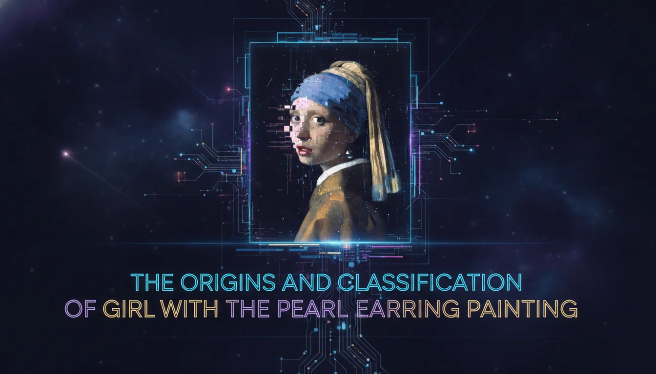 Illustration of 1. The Origins and Classification of the Girl with the Pearl Earring Painting