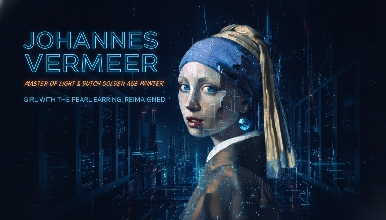 2. Johannes Vermeer: Master of Light and Dutch Golden Age Painter — illustrated overview