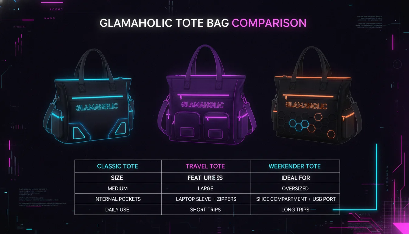Concept illustration for Glamaholic Tote Bag Comparison