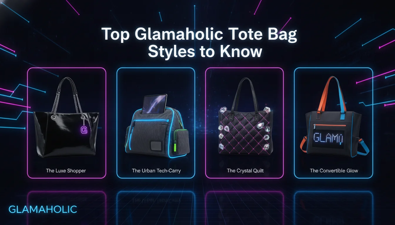 Visual guide to Top Glamaholic Tote Bag Styles to Know