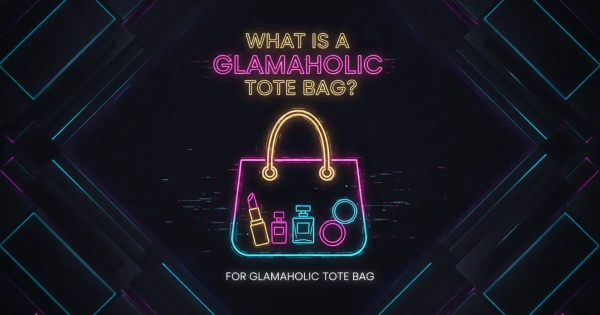 Illustration of What Is a Glamaholic Tote Bag?