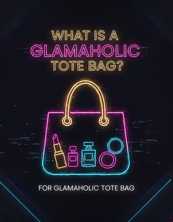 Illustration of What Is a Glamaholic Tote Bag?