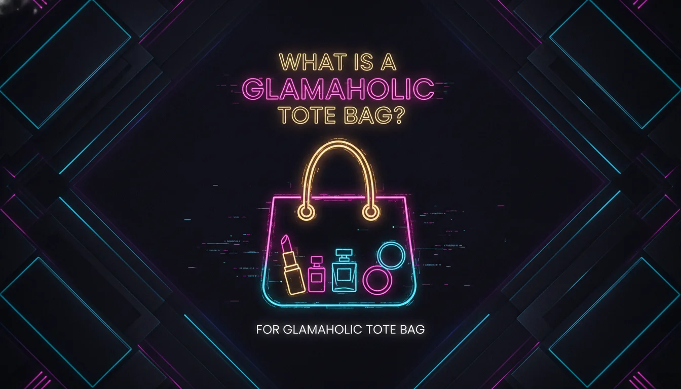 Illustration of What Is a Glamaholic Tote Bag?