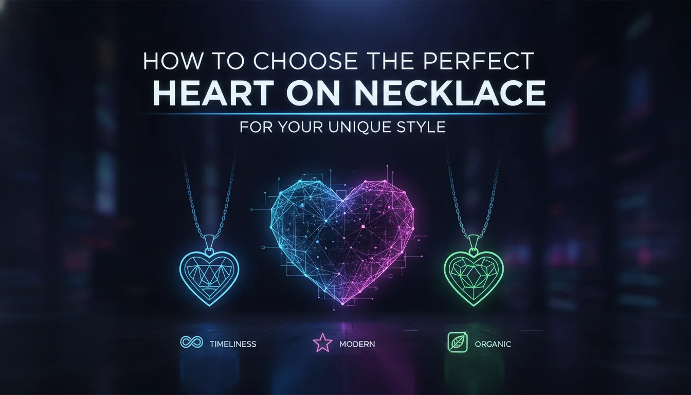 Concept illustration for How to Choose the Perfect Heart on Necklace