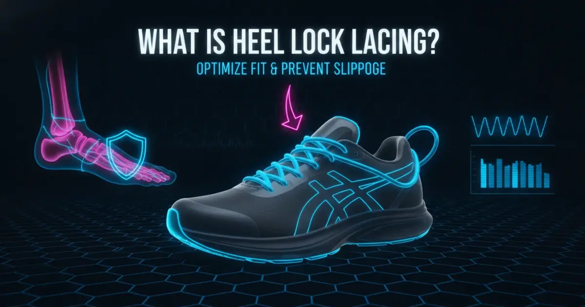 Illustration of What Is Heel Lock Lacing?