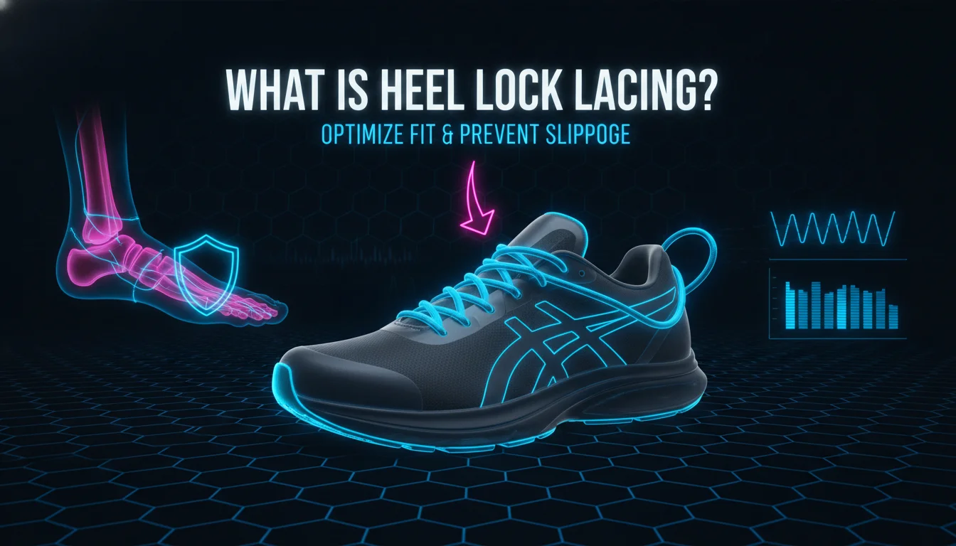 Illustration of What Is Heel Lock Lacing?