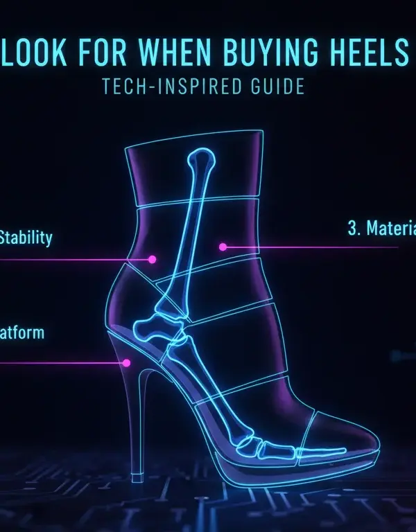 Illustration of What to Look For When Buying Heels in Boots