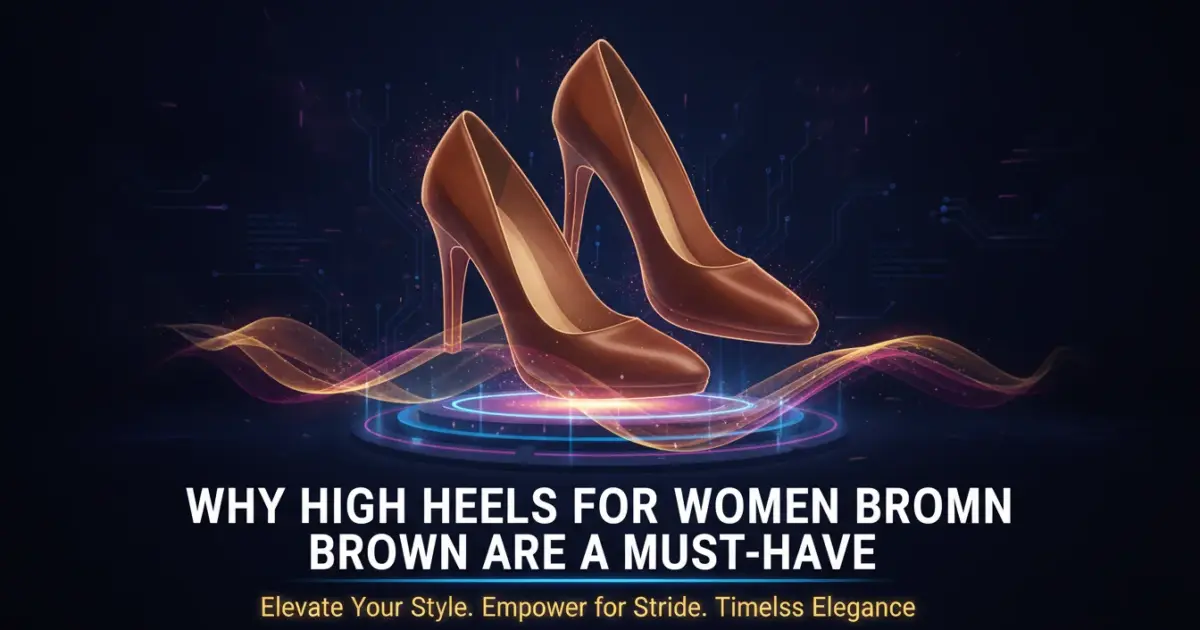 Illustration of Why High Heels for Women Brown Are a Must-Have