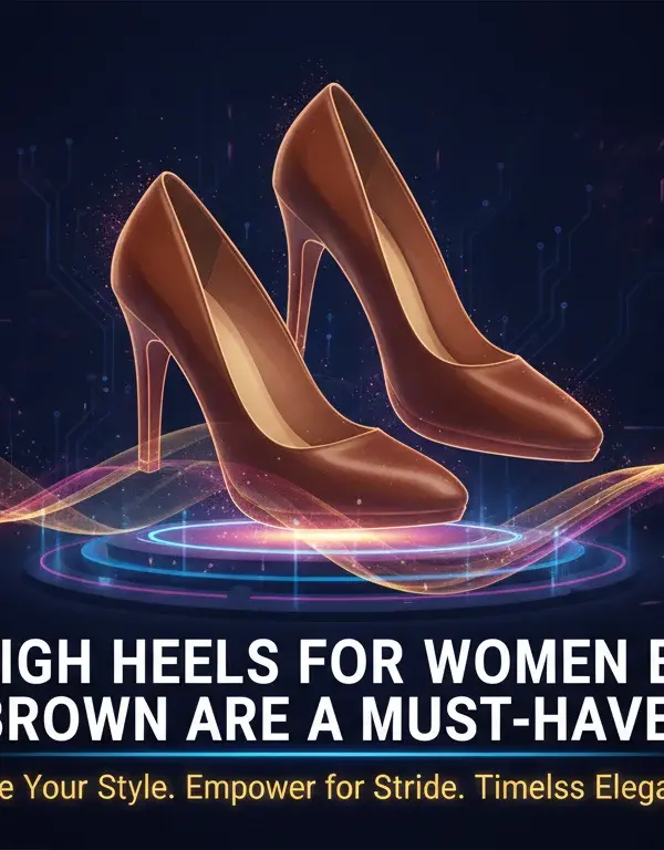 Illustration of Why High Heels for Women Brown Are a Must-Have