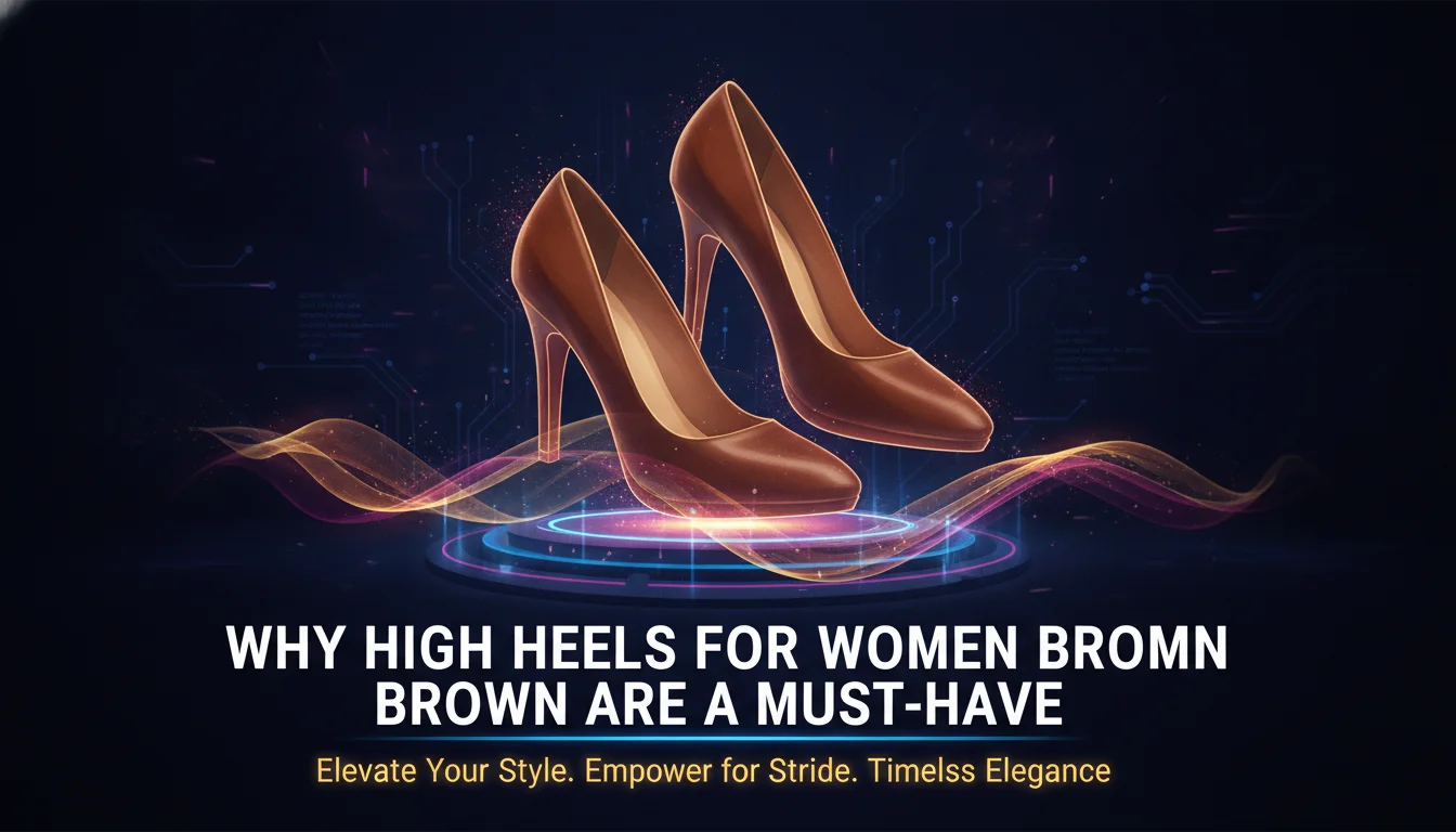 Illustration of Why High Heels for Women Brown Are a Must-Have