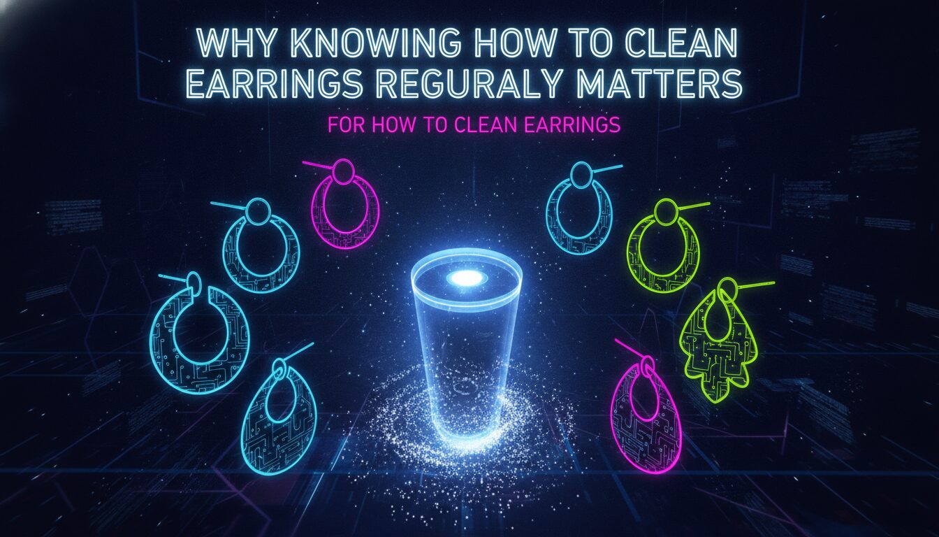 Why Knowing How to Clean Earrings Regularly Matters — illustrated overview
