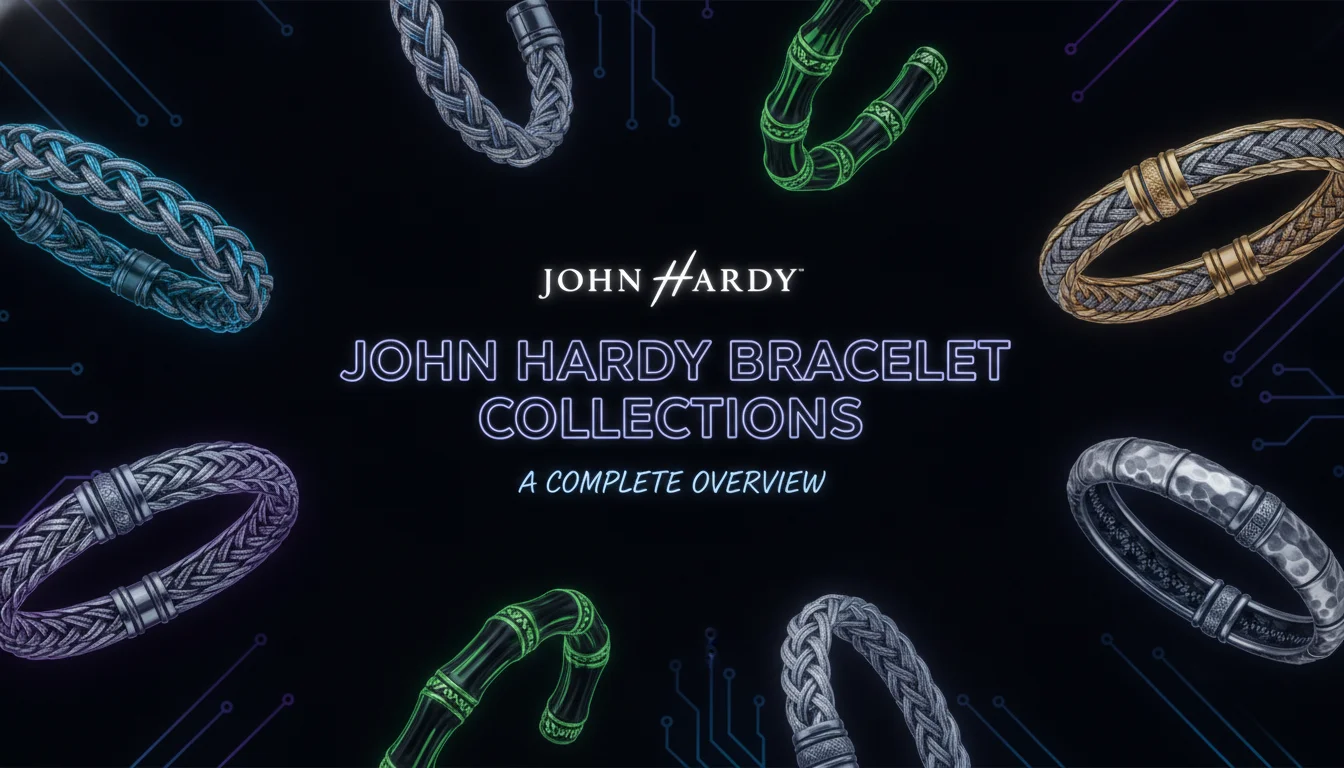 Visual guide to John Hardy Bracelet Collections: A Complete Overview