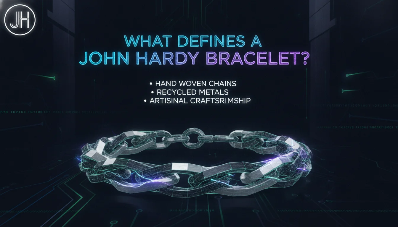 Illustration of What Defines a John Hardy Bracelet?