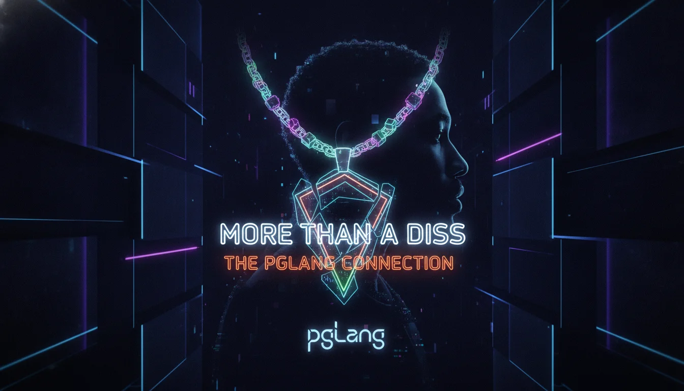 Visual guide to More Than a Diss: The pgLang Connection