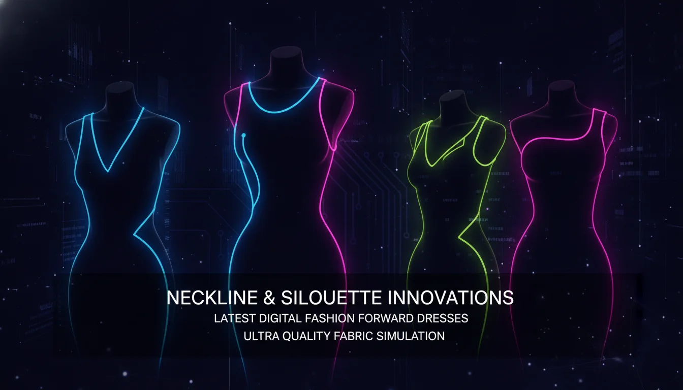 Concept illustration for Neckline and Silhouette Innovations