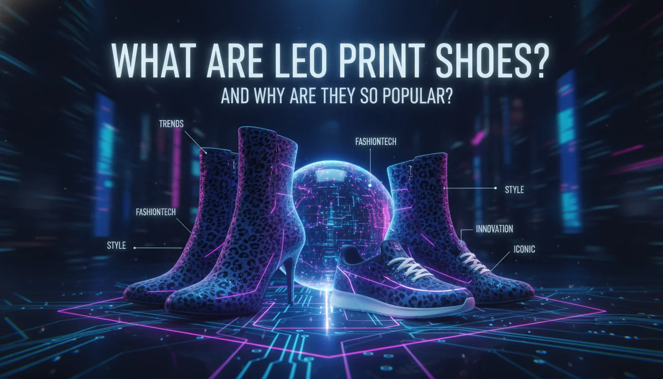 Illustration of What Are Leo Print Shoes and Why Are They So Popular?