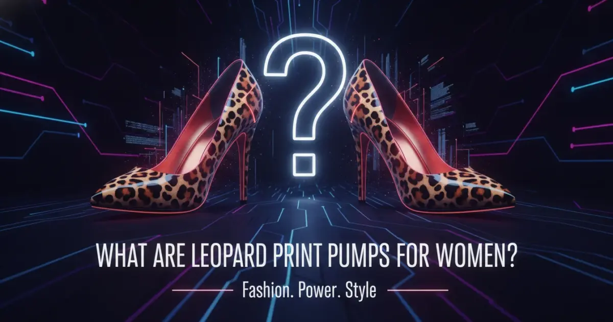Illustration of What Are Leopard Print Pumps for Women?