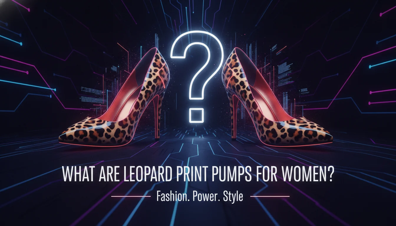 Illustration of What Are Leopard Print Pumps for Women?