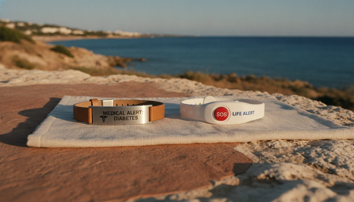 Visual guide to Medical ID Bracelets vs. Life Alert Bracelets
