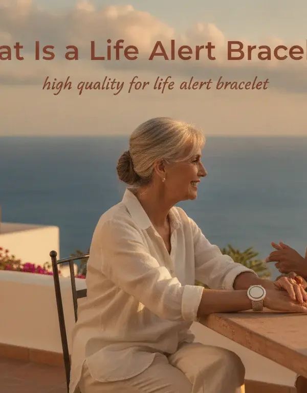Illustration of What Is a Life Alert Bracelet?