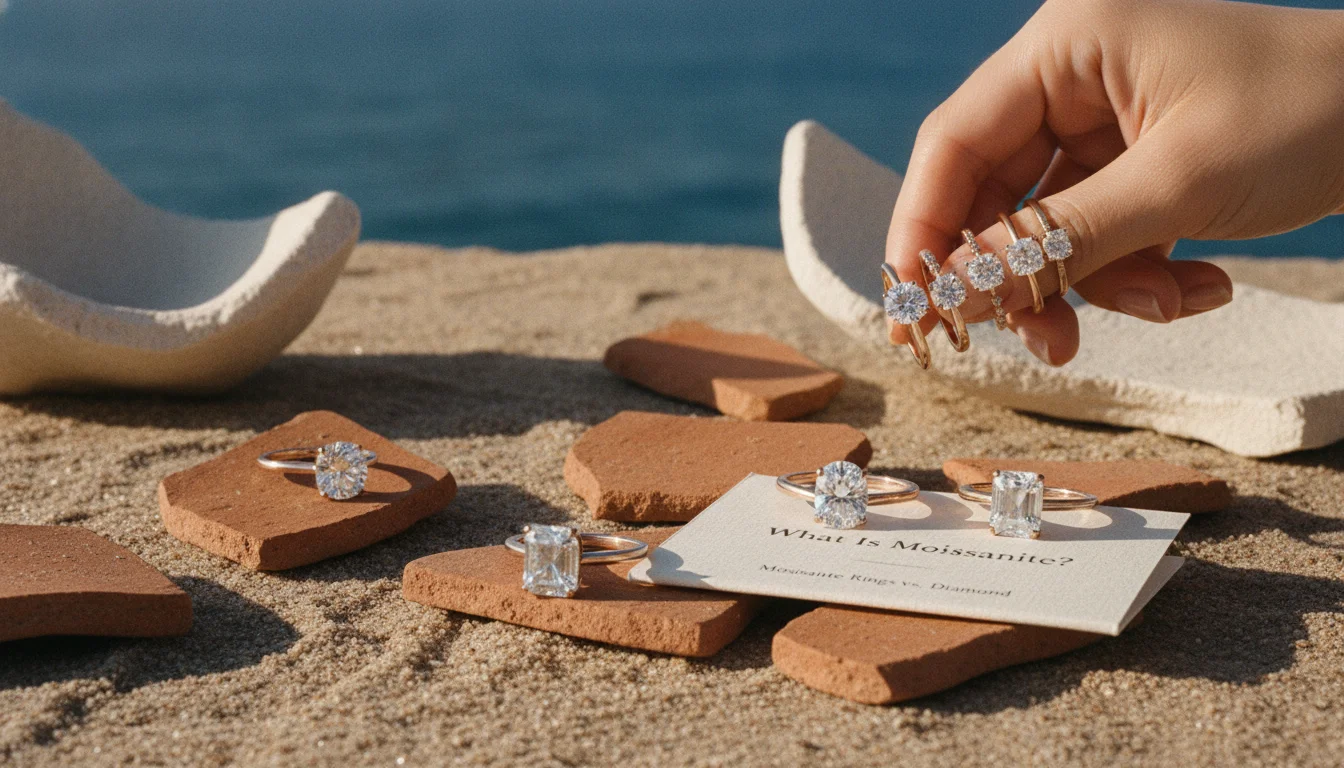 What Is Moissanite? — illustrated overview