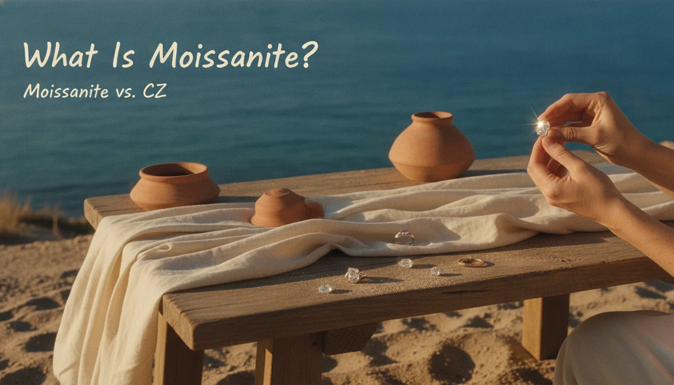 What Is Moissanite? — illustrated overview