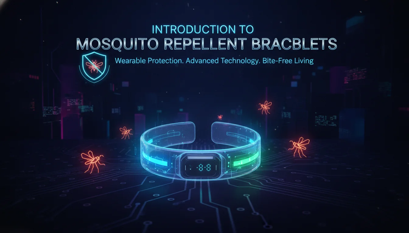 Introduction to Mosquito Repellent Bracelets — illustrated overview