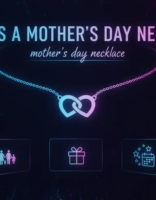 Illustration of What Is a Mother's Day Necklace?
