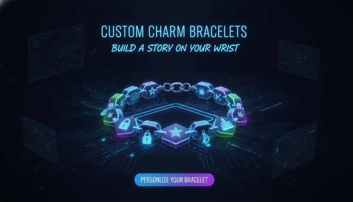 Concept illustration for Custom Charm Bracelets: Build a Story on Your Wrist