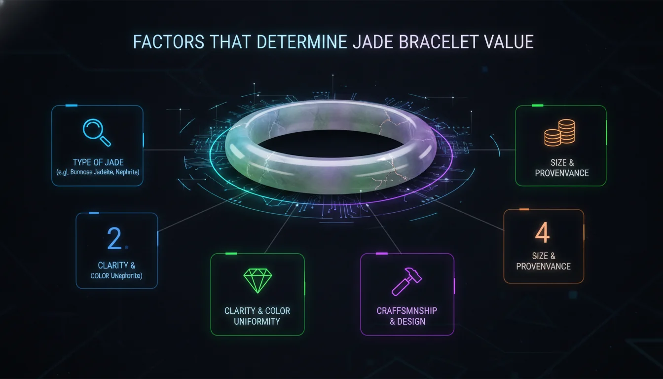 Concept illustration for Factors That Determine Jade Bracelet Value