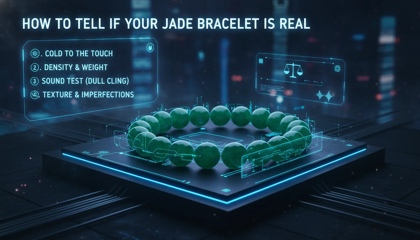 How to Tell If Your Jade Bracelet Is Real — illustrated overview