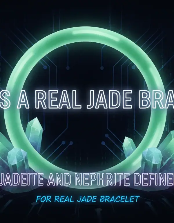 Illustration of What Is a Real Jade Bracelet? Jadeite and Nephrite Defined