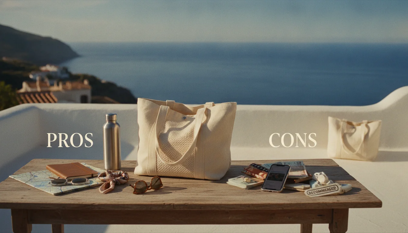 Pros and Cons of Choosing a Recommended Tote Bag — illustrated overview