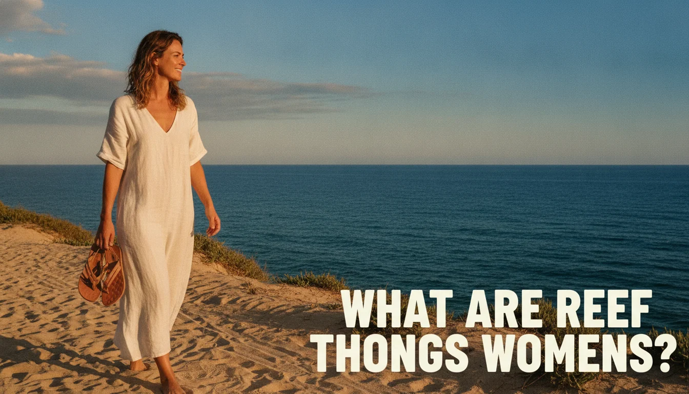 Illustration of What Are Reef Thongs Womens?